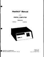 Heathkit H-8 - Manual